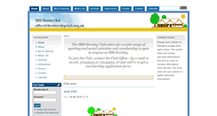 Desktop Screenshot of ibmhursleyclub.org.uk